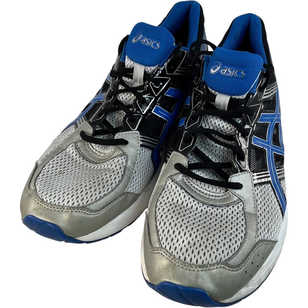 ASICS Mens Gel Contend 4 Running Shoes Gray Blue Size 15 Comfort - Picture 2 of 8